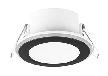 Trio Leuchten LED Einbauleuchte Aura 652310132, Kunststoff Schwarz matt, inklusiv 5 Watt LED im Sale